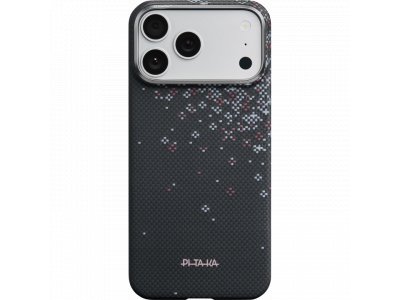 Чехол Pitaka Ultra-Slim Case (Sakura Hours) для iPhone 17 Pro Max, (Midnight Black) Чёрный SH1701PMM - изображение 2