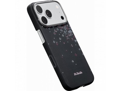 Чехол Pitaka Ultra-Slim Case (Sakura Hours) для iPhone 17 Pro Max, (Midnight Black) Чёрный SH1701PMM - изображение 3