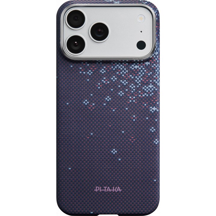 Чехол Pitaka Ultra-Slim Case (Sakura Hours) для iPhone 17 Pro Max, (Twilight Violet) Фиолетовый SH1701PMT