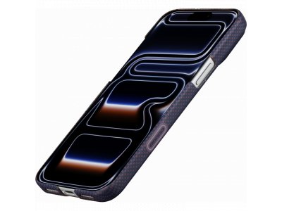 Чехол Pitaka Ultra-Slim Case (Sakura Hours) для iPhone 17 Pro Max, (Twilight Violet) Фиолетовый SH1701PMT - изображение 3