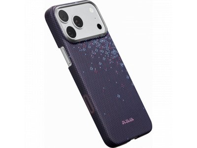 Чехол Pitaka Ultra-Slim Case (Sakura Hours) для iPhone 17 Pro Max, (Twilight Violet) Фиолетовый SH1701PMT - изображение 4
